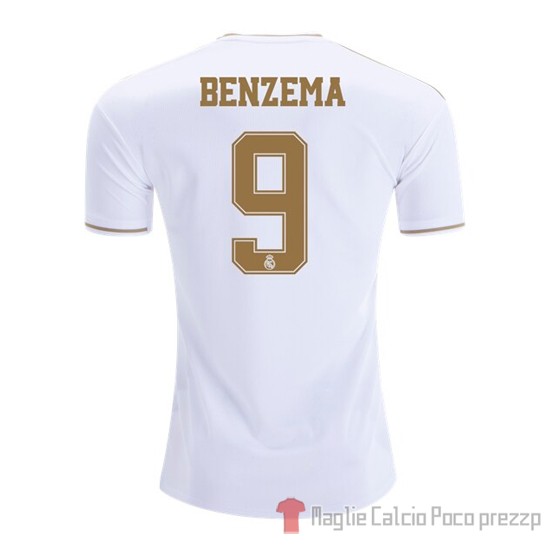 Maglia Real Madrid Giocatore Benzema Home 2019/2020 - Clicca l'immagine per chiudere